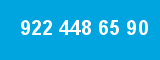 922 448 65 90 922 448 65 90